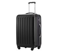 HAUPTSTADTKOFFER - Alex - Valise Moyenne Rigide Bagage Trolley 4 Roues, TSA, 65 cm, 74 litres, Noir