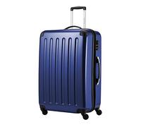 HAUPTSTADTKOFFER® Alex - Valise Rigide - Brillante (119 litres, Bleu foncé)