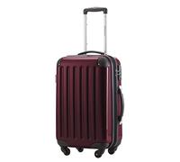 HAUPTSTADTKOFFER® Alex - Valise Rigide - Brillante (42 litres - TSA, Bordeaux)