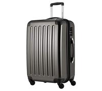 Hauptstadtkoffer Alex Valise Rigide Extensible 65 cm (74 L) avec Serrure à Combinaison, Trolley de Voyage Robuste à 4 Doubles Roues, Graphite
