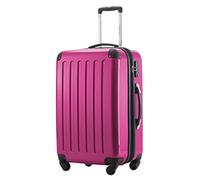 Hauptstadtkoffer Alex Valise Rigide Extensible 65 cm (74 L) avec Serrure TSA, Trolley de Voyage Robuste à 4 Doubles Roues, Magenta