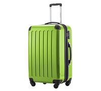 Hauptstadtkoffer Alex Valise Rigide Extensible 65 cm (74 L) avec Serrure TSA, Trolley de Voyage Robuste à 4 Doubles Roues, Pomme Verte