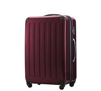 Hauptstadtkoffer Alex Valise Rigide Extensible 75 cm (119 L) avec Serrure TSA, Trolley de Voyage Robuste à 4 Doubles Roues, Bourgogne