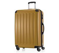 Hauptstadtkoffer Alex Valise Rigide Extensible 75 cm (119 L) avec Serrure TSA, Trolley de Voyage Robuste à 4 Doubles Roues, Or d'automne