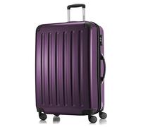 Hauptstadtkoffer Alex Valise Rigide Extensible 75 cm (119 L) avec Serrure TSA, Trolley de Voyage Robuste à 4 Doubles Roues, Violet
