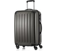 HAUPTSTADTKOFFER - Alex - Valise rigide extensible Trolley brillant coque rigide bagage à roulettes valise de voyage, 65 cm, 74 litres,Graphit