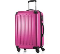 HAUPTSTADTKOFFER - Alex - Valise rigide extensible Trolley brillant coque rigide bagage à roulettes valise de voyage, 65 cm, 74 litres,Magenta