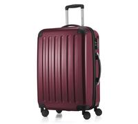 HAUPTSTADTKOFFER Alex - Valise rigide moyenne 65 cm 74 L Bourgogne, 4 roulettes, cadenas TSA, extensible
