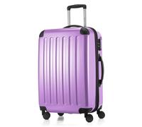 HAUPTSTADTKOFFER Alex - Valise rigide moyenne, serrure TSA, 4 roulettes, 65 cm, 74 litres, Lilas