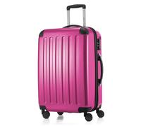 HAUPTSTADTKOFFER Alex - Valise rigide moyenne, serrure TSA, 4 roulettes, 65 cm, 74 litres, Magenta