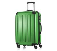 HAUPTSTADTKOFFER Alex - Valise rigide moyenne, serrure TSA, 4 roulettes, 65 cm, 74 litres, Vert
