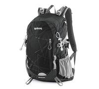 Hauptstadtkoffer blnbag S1 - Sac à dos de randonnée léger, Backpack de sport, Rucksack de vélo Sac à dos de camping avec housse de pluie, unisex 20L, Black Anthrazit