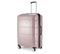 Hauptstadtkoffer - Britz Bagage à Main avec Compartiment pour Ordinateur Portable, Valise à roulettes Valise de Voyage Extensible, TSA, 4 roulettes, Vieux Rose, 75 cm, Valise