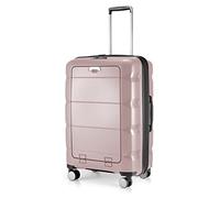 HAUPTSTADTKOFFER - Britz - Valise de Taille Moyenne Bagages Rigide, Polypropylène, Extra léger, 66 cm, 60 L, Vieux Rose
