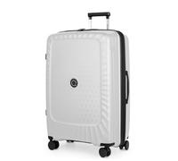 Hauptstadtkoffer Kotti - Grande Valise Rigide, TSA, 4 roulettes, PP (recyclé), Bagage en soute avec Extension de Volume de 3 cm, 74 cm, 108 litres, Blanc