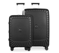 Hauptstadtkoffer Kotti Valise rigide à 4 roulettes pour avion - TSA, Noir , Set M+L, Ensemble de valises