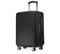Hauptstadtkoffer Mitte - Bagage à Main 55X40X23, TSA, 4 Roulettes, Valise de Voyage, Valise Rigide, Valise à Roulettes, Valise Bagage à Main, Valise Bagage Cabine, Noir