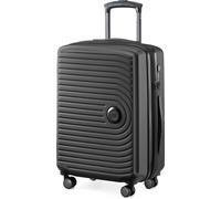 HAUPTSTADTKOFFER Mitte - Bagage à main Trolley valise extensible 4 roulettes 55x40x23 cm Cary-On suitcase Hand Luggage 55 L Hardcase bagage à bord Lufthansa EasyJet Eurowings, travel bags XXL pli exte