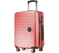 HAUPTSTADTKOFFER Mitte - Bagage à main Trolley valise extensible 4 roulettes 55x40x23 cm Cary-On suitcase Hand Luggage 55 L Hardcase bagage à bord Lufthansa EasyJet Eurowings, travel bags XXL pli exte