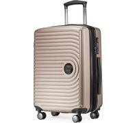HAUPTSTADTKOFFER Mitte - Bagage à main Trolley valise extensible 4 roulettes 55x40x23 cm Cary-On suitcase Hand Luggage 55 L Hardcase bagage à bord Lufthansa EasyJet Eurowings, travel bags XXL pli exte