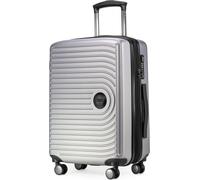 HAUPTSTADTKOFFER Mitte - Bagage à main Trolley valise extensible 4 roulettes 55x40x23 cm Cary-On suitcase Hand Luggage 55 L Hardcase bagage à bord Lufthansa EasyJet Eurowings, travel bags XXL pli exte