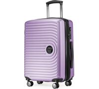 HAUPTSTADTKOFFER Mitte - Bagage à main Trolley valise extensible 4 roulettes 55x40x23 cm Cary-On suitcase Hand Luggage 55 L Hardcase bagage à bord Lufthansa EasyJet Eurowings, travel bags XXL pli exte