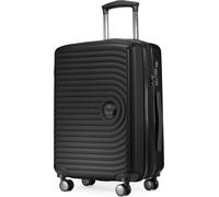 HAUPTSTADTKOFFER Mitte - Bagage à main Trolley valise extensible 4 roulettes 55x40x23 cm Cary-On suitcase Hand Luggage 55 L Hardcase bagage à bord Lufthansa EasyJet Eurowings, travel bags XXL pli exte