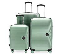 Hauptstadtkoffer Mitte Bagage - Ensemble de Bagage, Menthe, Set (S+M+L) | Coque Rigide ABS · Serrure TSA · Extension XL · 4 Roues · Pièces Remplaçables · S,M & L · Pour les Familles