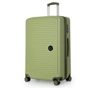 Hauptstadtkoffer - MITTE - Grande Valise à roulettes, Bagage Coque Rigide avec Extension de Volume de 8 cm, Verrouillage TSA, 4 roulettes jumelées caoutchoutées, 77 cm, 130 L, Kiwi