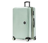 Hauptstadtkoffer - Mitte - Grande Valise Rigide, Trolley, Valise, TSA, 4 roulettes, Bagage en soute avec Extension de Volume de 8 cm, 77 cm, 130 litres, Menthe