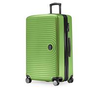 Hauptstadtkoffer - Mitte - Grande Valise Rigide, Trolley, Valise, TSA, 4 roulettes, Bagage en soute avec Extension de Volume de 8 cm, 77 cm, 130 litres, Pomme Verte