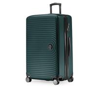 Hauptstadtkoffer Mitte - Grande Valise Rigide, TSA, 4 Roulettes, Bagage en Soute avec Extension de Volume de 8 Cm, 77 Cm, 130 Litres, Forêt Verte