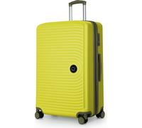 HAUPTSTADTKOFFER - Mitte - Grande valise Trolley valise à coque dure TSA XXL extension, bagages Hardcase Luggage 77cm, 127 litres,Lemon