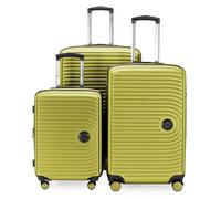HAUPTSTADTKOFFER Mitte - Set de 3 valises - Bagage à main 55 cm, valise moyenne 68 cm + grande valise 77 cm, Fougère