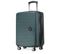 Hauptstadtkoffer - MITTE - Valise à Main à roulettes 55x40x23 cm, Bagage Cabine avec Extension de Volume de 8 cm, Verrouillage TSA, 4 roulettes jumelées caoutchoutées, 55 cm, 55 litres, Vert forêt