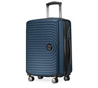 Hauptstadtkoffer - MITTE - Valise à Main à roulettes 55x40x23 cm, Bagage Cabine avec Extension de Volume de 8 cm, Verrouillage TSA, 4 roulettes jumelées caoutchoutées, 55 cm, 55 litres, Bleu foncé