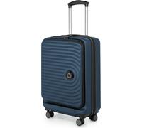 Hauptstadtkoffer - Centre - Bagage Rigide sur roulettes, Bleu foncé, Toploader, Valise