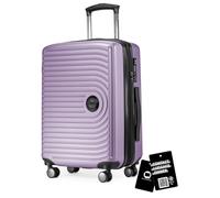 Hauptstadtkoffer Mitte Valise Cabine 55x40x23 cm 55 L, Lilas | Coque Rigide ABS · TSA · Extension XL · 4 Roues · Pièces Remplaçables · Vacances · Étiquette Bagage Numérique