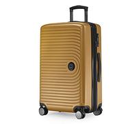 Hauptstadtkoffer - MITTE - Valise Coque Rigide Taille Moyenne, Bagage soute avec Extension de Volume de 8 cm, Verrouillage TSA, 4 roulettes jumelées caoutchoutées, 68 cm, 88 L, Or d'automne