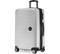 HAUPTSTADTKOFFER - Mitte - Valise de taille moyenne Trolley Valise à coque dure, extension XXL, TSA, 68 cm, 88 litres,blanc mat