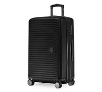 Hauptstadtkoffer - Mitte - Valise Moyenne à Coque Rigide, TSA, 4 Roues, Bagage en soute avec Extension de Volume de 8 cm, 68 cm, 88 L, Noir