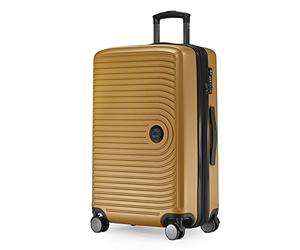 Hauptstadtkoffer - Mitte - Valise Moyenne à Coque Rigide, TSA, 4 Roues, Bagage en soute avec Extension de Volume de 8 cm, 68 cm, 88 L, Or d'automne