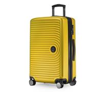 Hauptstadtkoffer Mitte - Valise Rigide de Taille Moyenne, TSA, 4 Roulettes, Bagage en Soute avec Extension de Volume de 8 Cm, 68 Cm, 88 L, Jaune