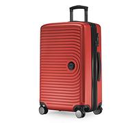 Hauptstadtkoffer Mitte - Valise Rigide de Taille Moyenne, TSA, 4 Roulettes, Bagage en Soute avec Extension de Volume de 8 Cm, 68 Cm, 88 L, Rouge