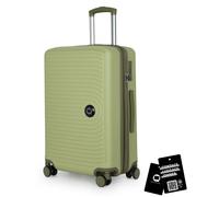 HAUPTSTADTKOFFER Mitte - Valise rigide moyenne, TSA, 4 roulettes, bagage en soute avec extension de 8 cm, 68 cm, 88 L, Kiwi