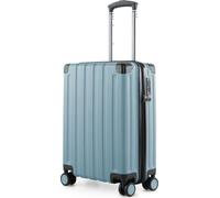 HAUPTSTADTKOFFER - Q-Damm - Bagage à main valise avion trolley 4 roues valise cabine Cabin Size Hand Luggage TSA, 54 cm, 38 litres Pool bleu