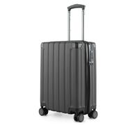 HAUPTSTADTKOFFER - Q-Damm - Bagage à main valise avion trolley 4 roues valise cabine Cabin Size Hand Luggage TSA, 54 cm, 38 litres Graphite