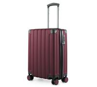 HAUPTSTADTKOFFER - Q-Damm - Bagage à main valise avion trolley 4 roues valise cabine Cabin Size Hand Luggage TSA, 54 cm, 38 litres ,Bourgogne