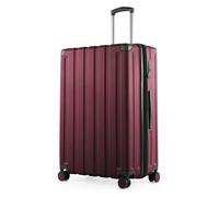 HAUPTSTADTKOFFER Q-Damm - Grande valise rigide, TSA, 4 roulettes, 75 cm, 110 litres, Bordeaux
