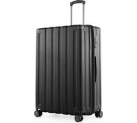 HAUPTSTADTKOFFER - Q-Damm - Grande valise trolley à coque dure extension XXL, expandable Suitcase 77cm, 133 litresNoir